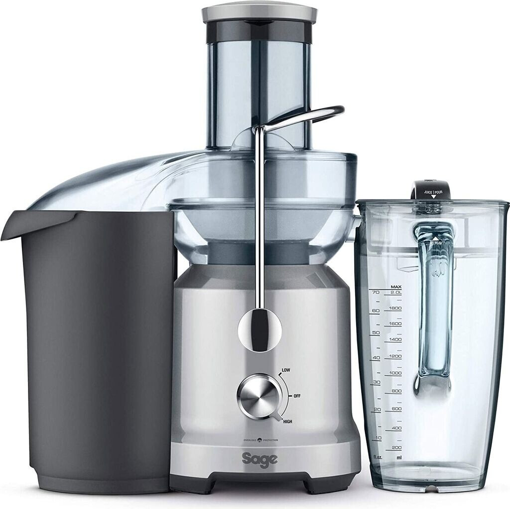 آبمیوه‌ گیری سیج انگلستان مدل Sage The Nutri Juicer Cold SJE430SIL2CEU1 - دهانه ورودی ۸۴ میلی‌ متر